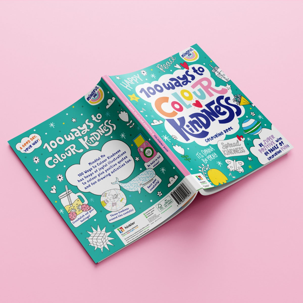 Buy Hinkler Mindful Me 100 Ways to Colour Kindness | Yallatoys.com