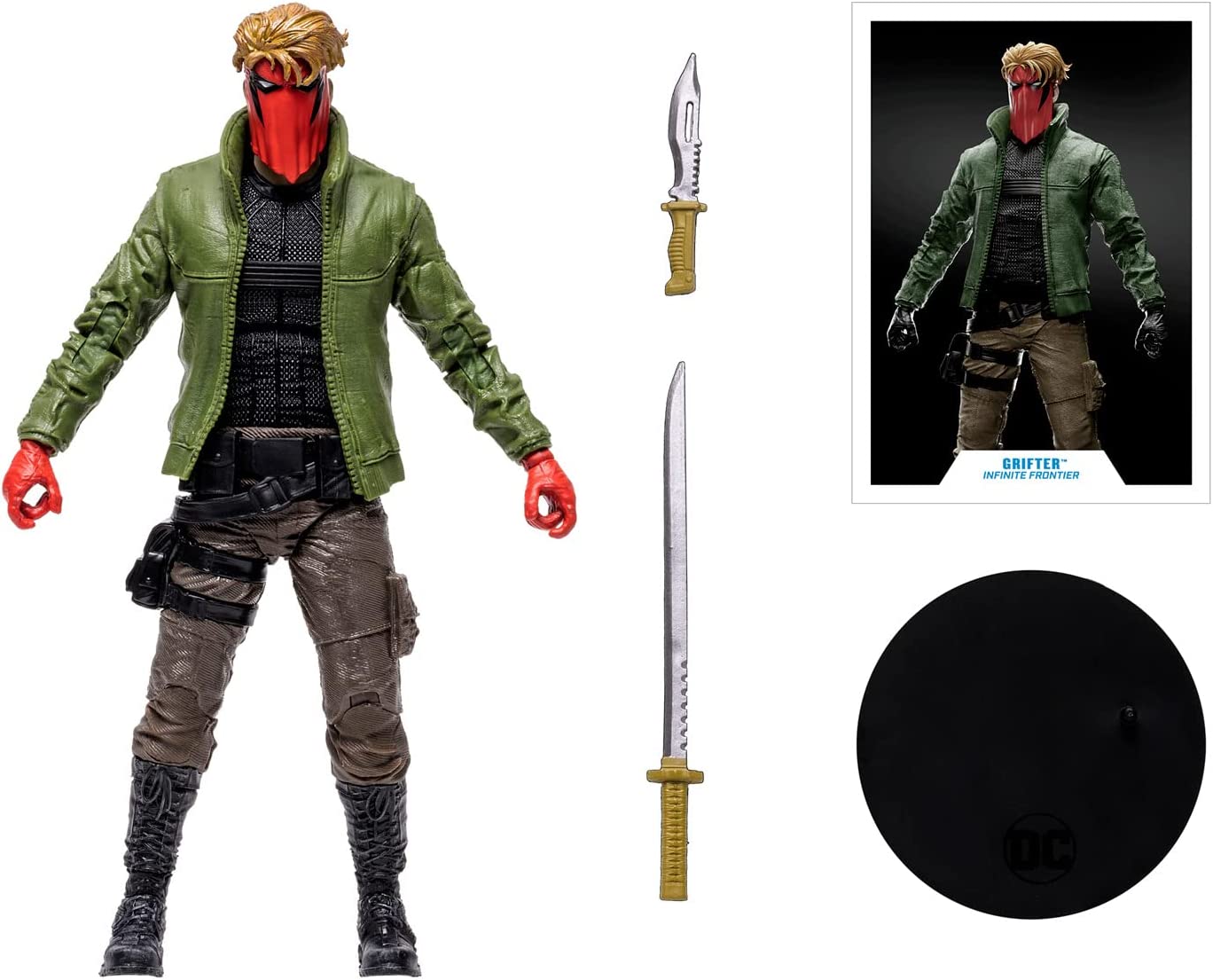 Buy DC Multiverse Grifter Infinite Frontier 7inch Action Figure with Accessories | Yallatoys.com