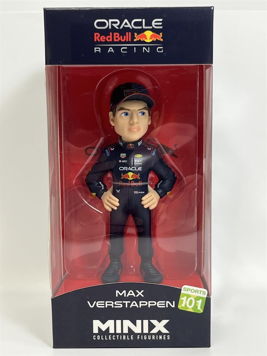 Buy Minix formula 1 figure max verstappen red bull racing | Yallatoys.com