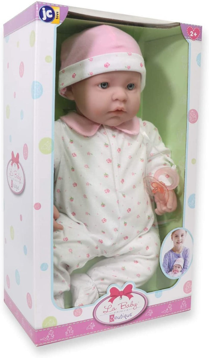 Buy Jc Toys La Baby Play Doll 20inch Soft Body Baby Doll in baby outfit Pink | Yallatoys.com