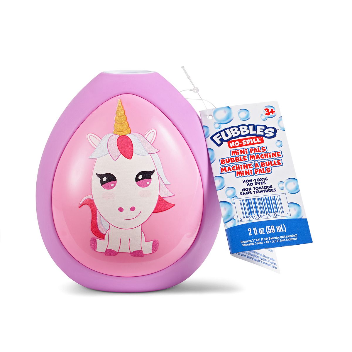 Buy Fubbles Mini Pals Bubble Machine 59ml (Sold Separately Subject to Availability) | Yallatoys.com