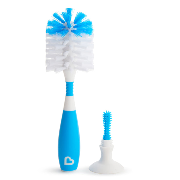 Munchkin - Bristle Bottle Brush - Blue Munchkin Yallatoys