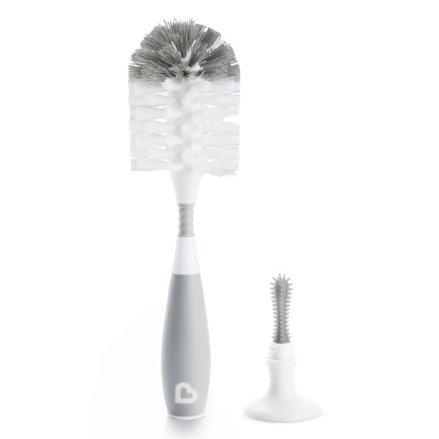 Munchkin - Bristle Bottle Brush -  Grey Munchkin Yallatoys