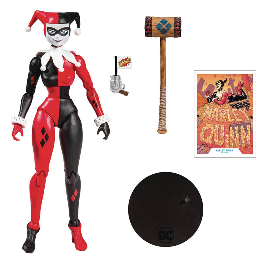 Buy DC Universe Toys DC Multiverse Harley Quinn Classic Action Figure Multicolor | Yallatoys.com