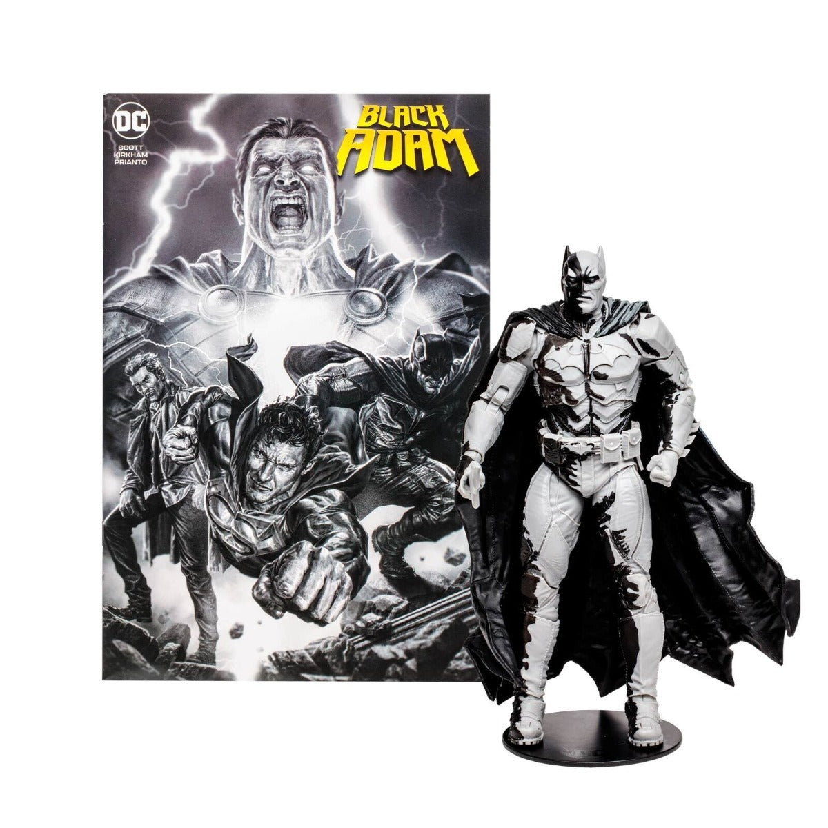 Buy DC Direct Batman Line Art Variant Gold Label 7inch Figure With Comic | Yallatoys.com