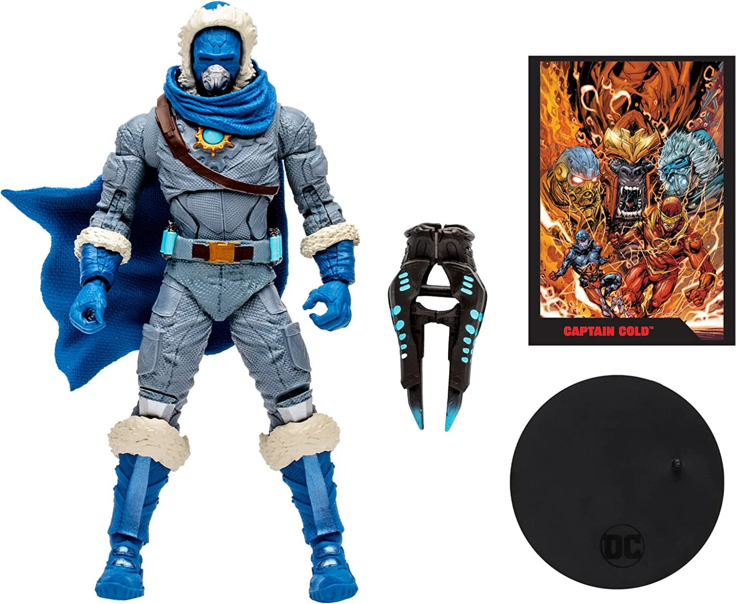 Buy DC Direct The Flash Wave 2 Captain Cold 7inch Action Figure with Comic | Yallatoys.com