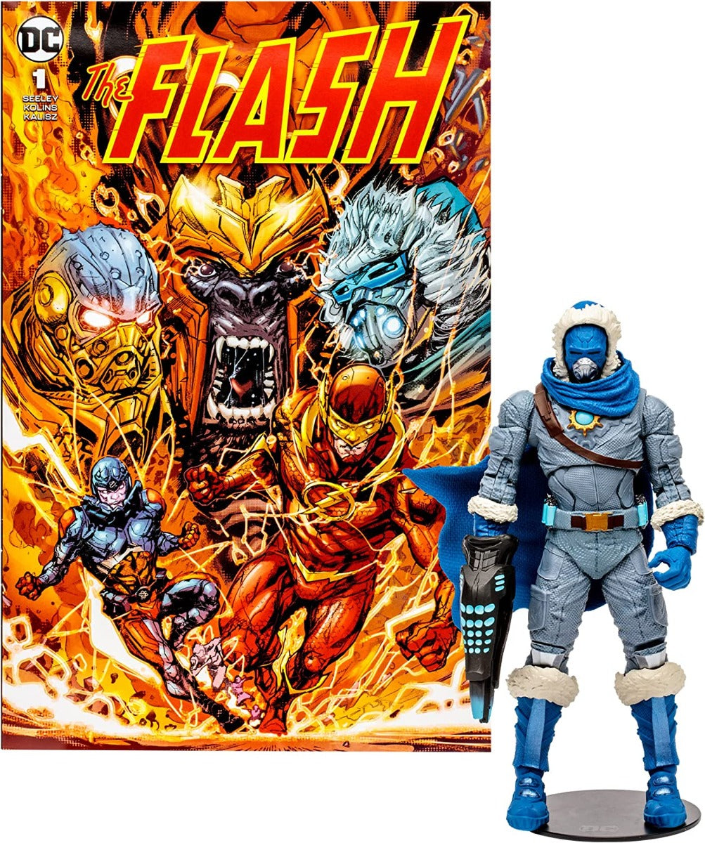 Buy DC Direct The Flash Wave 2 Captain Cold 7inch Action Figure with Comic | Yallatoys.com