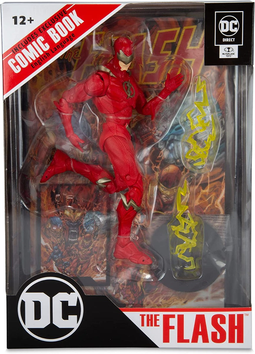 Buy DC Direct he Flash Barry Allen Wave 2 7inch Action Figure with Comic | Yallatoys.com