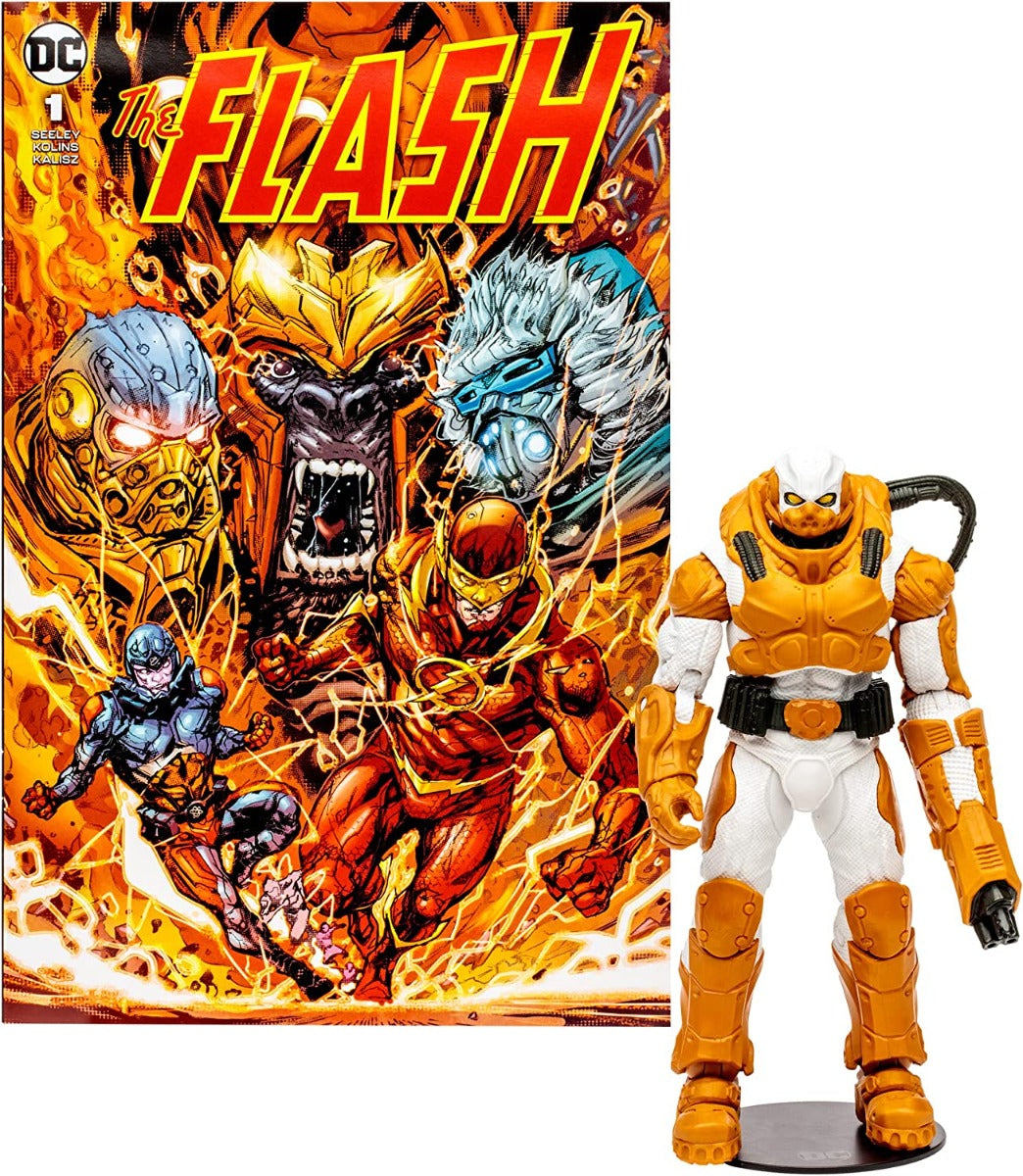 Buy DC Direct The Flash Heat Wave 7inch Action Figure with Comic Wave 2 | Yallatoys.com
