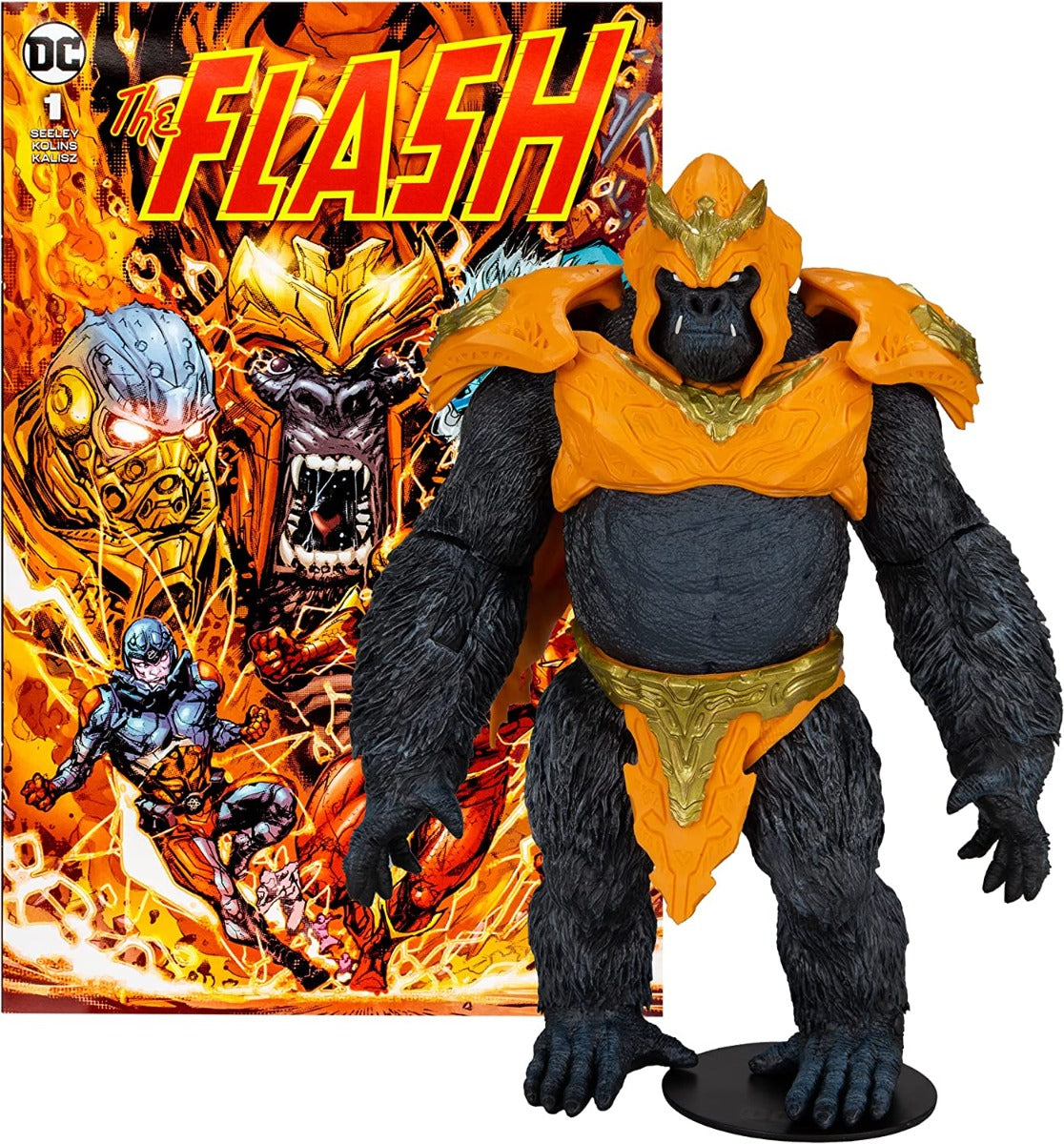 Buy DC Direct Comic with Mega Figure 7inch The Flash Gorilla Grodd | Yallatoys.com