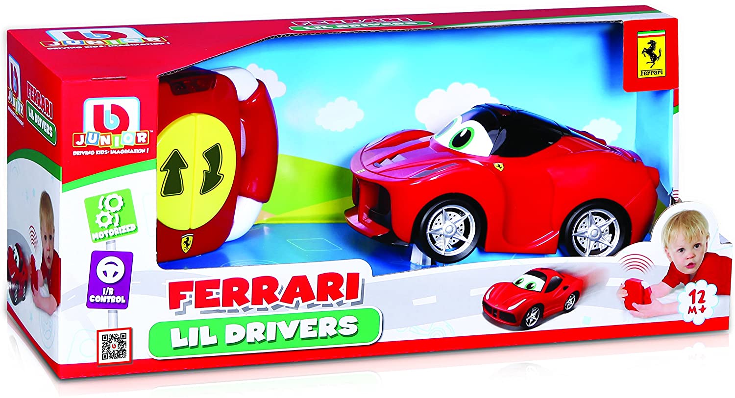 Buy BB Junior Ferrari Lil Drivers 488 GTB Remote Control | Yallatoys.com