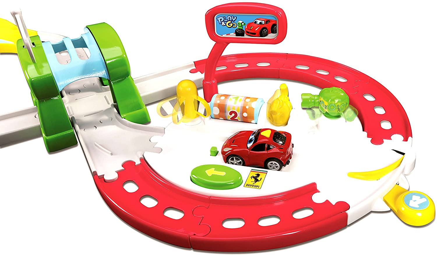 Buy BB Junior Ferrari Rock N Raceway Motorized F12berlinetta Set | Yallatoys.com
