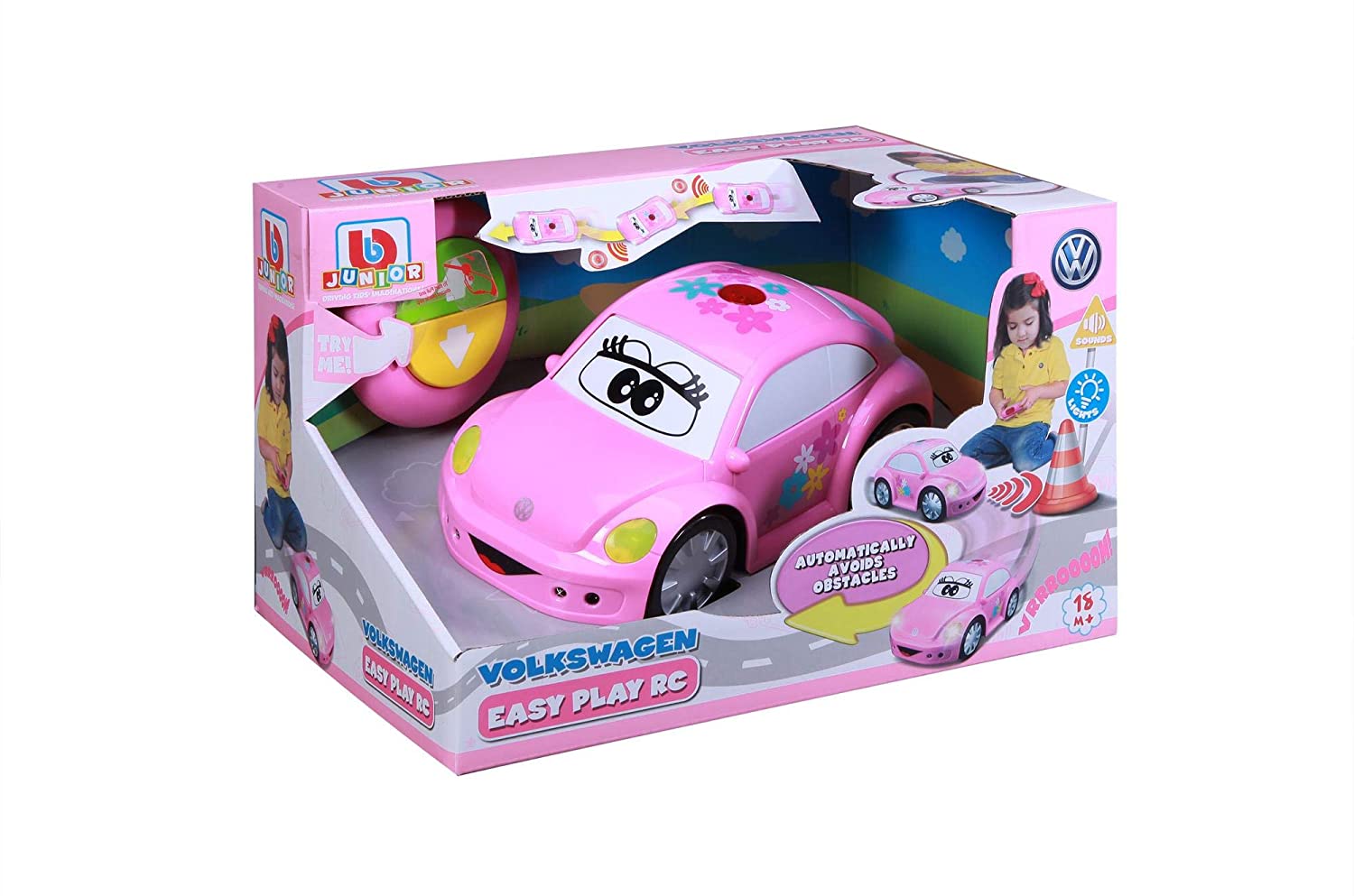 Buy BB Junior Volkswagen Easy Play Remote Control-Pink | Yallatoys.com