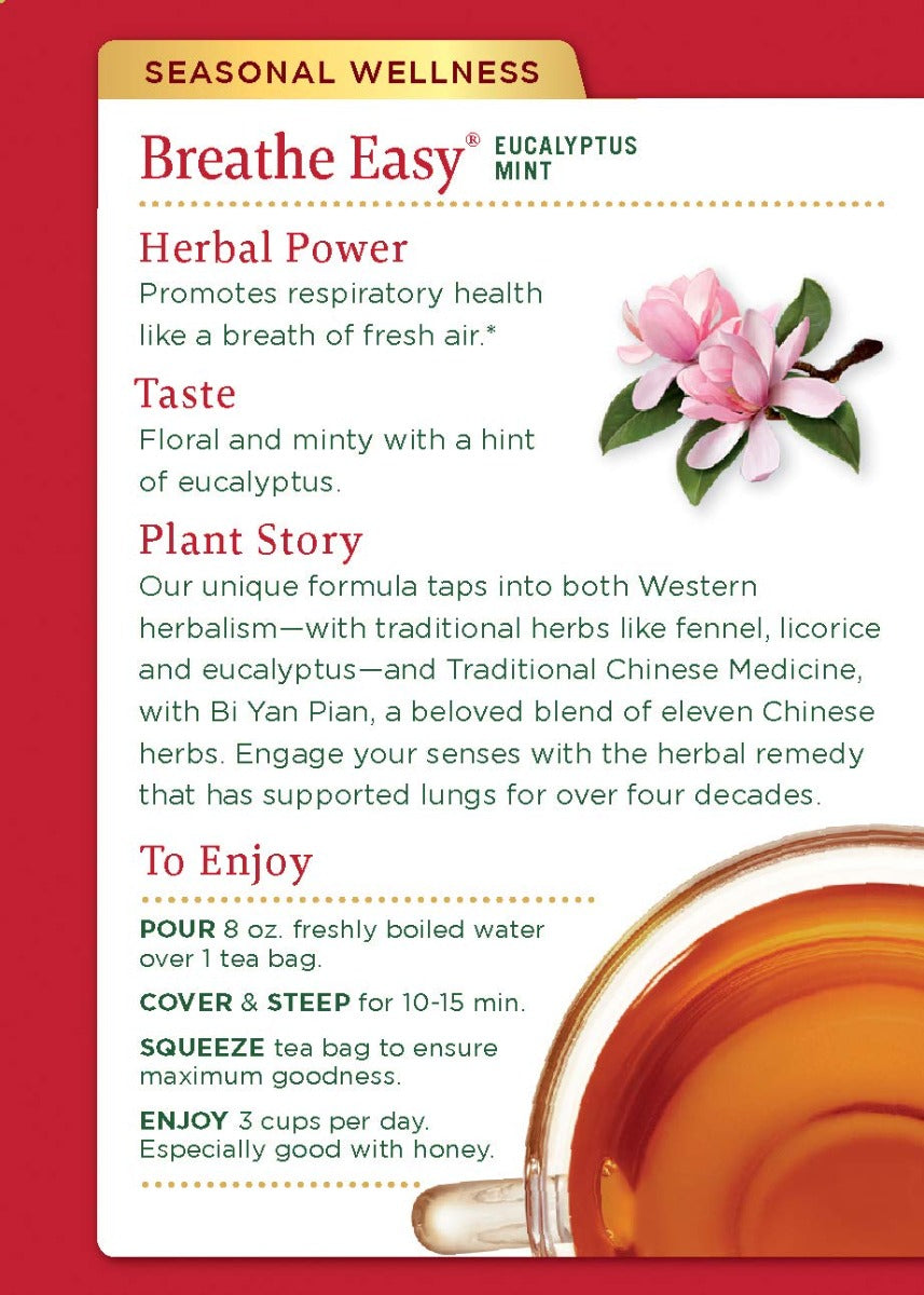 TM BREATHE EASY 16 TEA Traditional Medicinal Tea Yallatoys