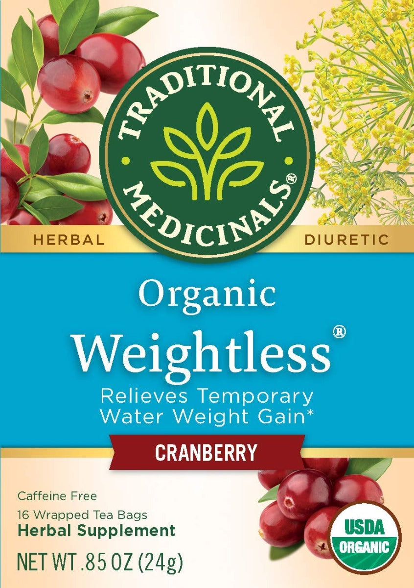 TM WEIGHTLESS CRANBERRY 16 TEA Traditional Medicinal Tea Yallatoys