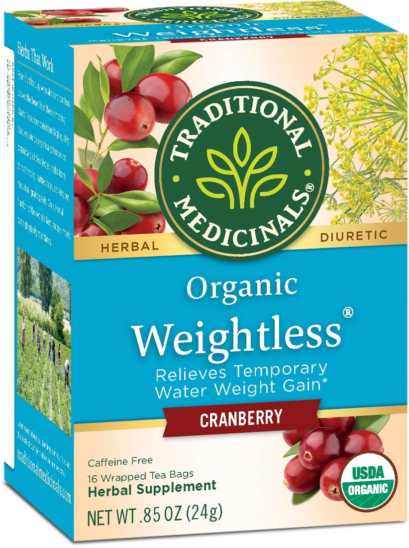 TM WEIGHTLESS CRANBERRY 16 TEA Traditional Medicinal Tea Yallatoys