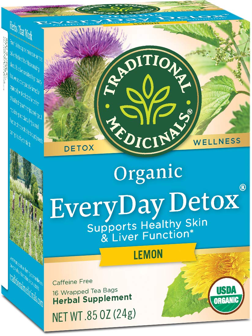TM LEMON EVERYDAY DETOX 16 TEA Traditional Medicinal Tea Yallatoys