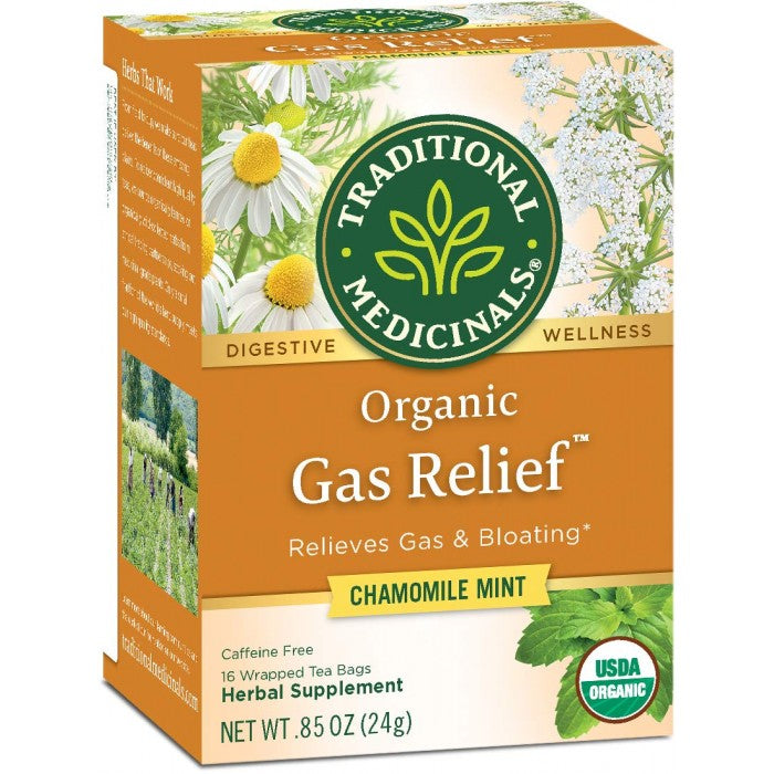 TM GAS RELIEF 16 TEA BAGS Traditional Medicinal Tea Yallatoys