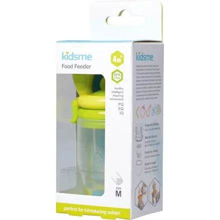 Kidsme Food Feeder Single Pack(Size:M  Lime Kidsme Yallatoys
