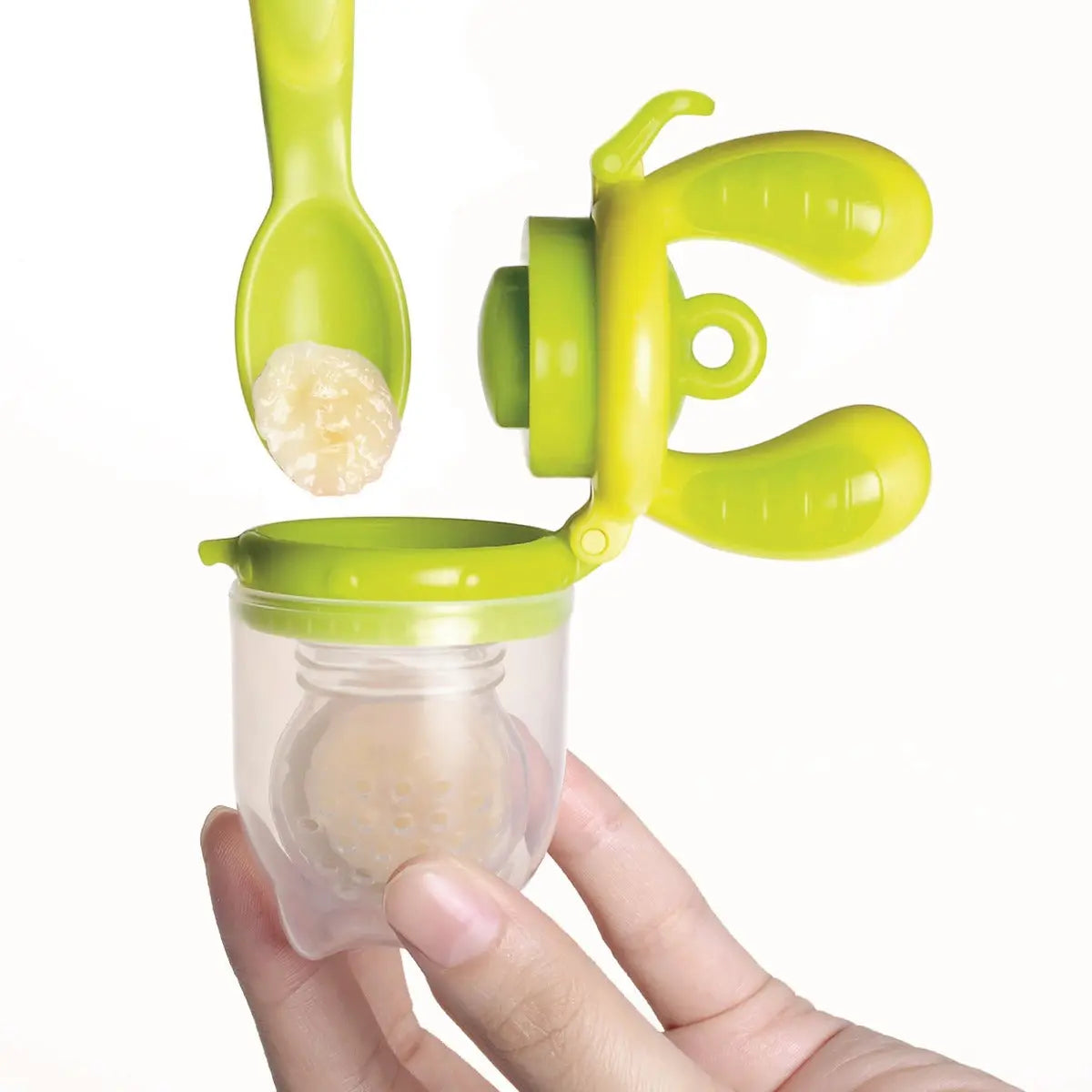 Kidsme Food Feeder Single Pack(Size:M  Lime Kidsme Yallatoys