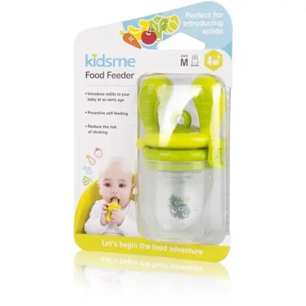 Kidsme Food Feeder Single Pack(Size:M  Lime Kidsme Yallatoys