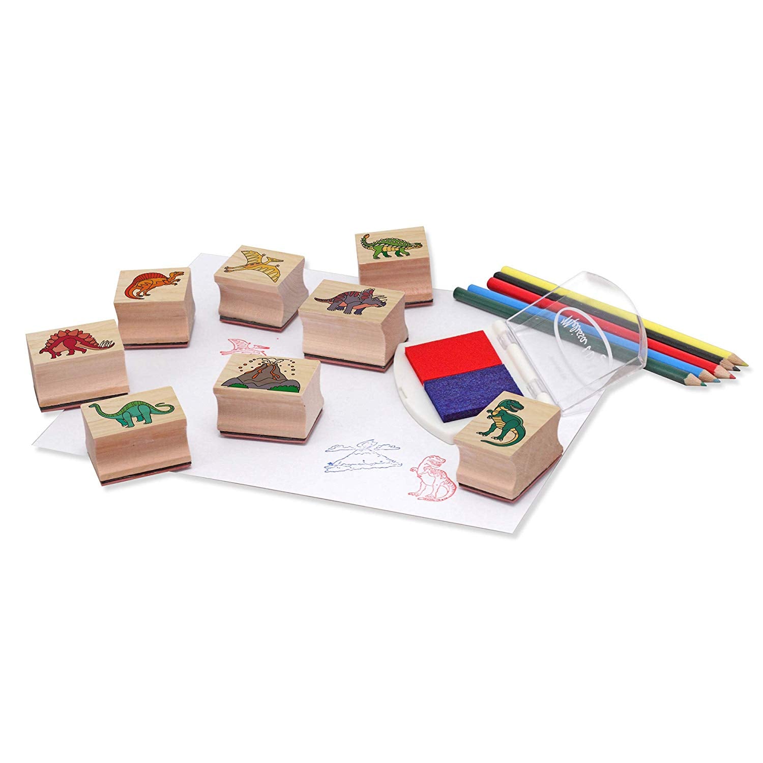 Buy Melissa & Doug Dinosaur Stamp Set | Yallatoys.com