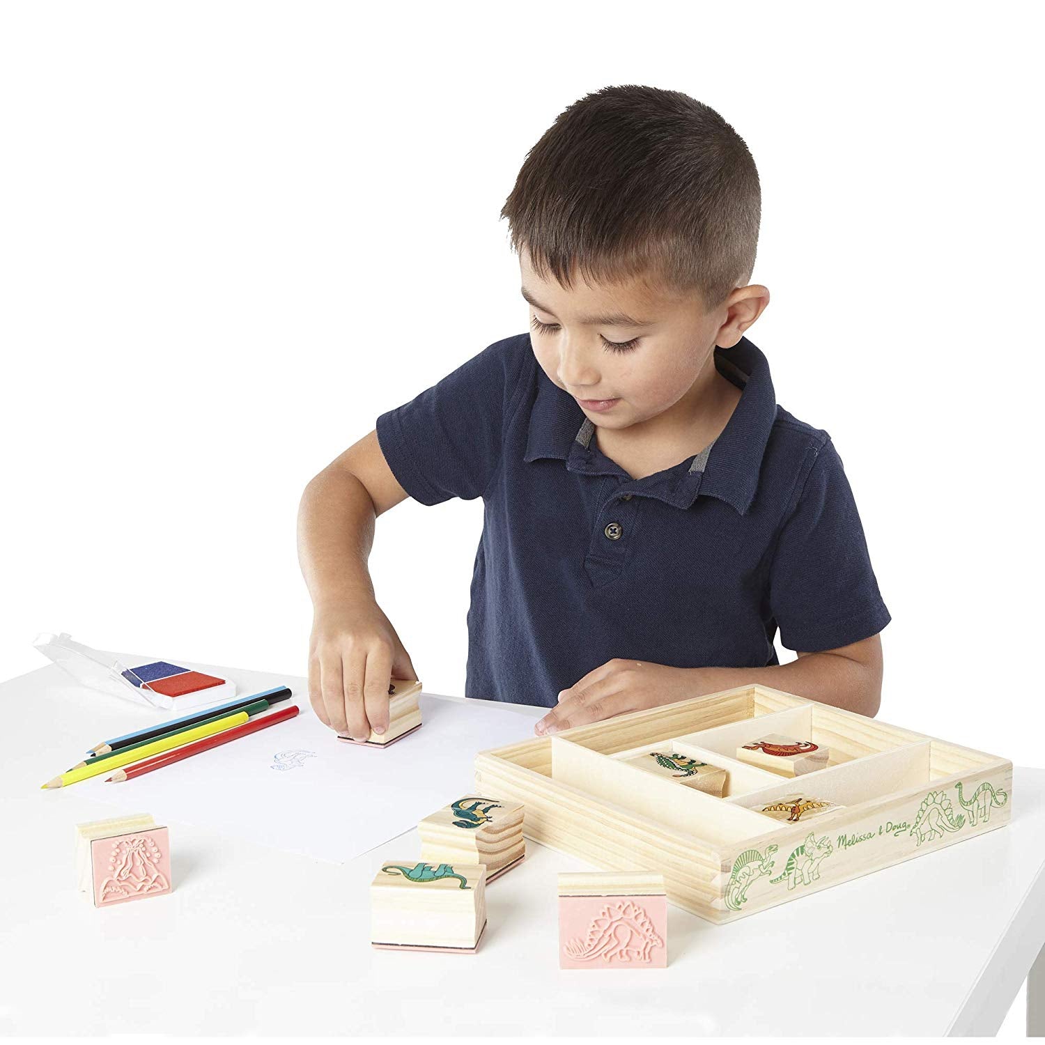 Buy Melissa & Doug Dinosaur Stamp Set | Yallatoys.com