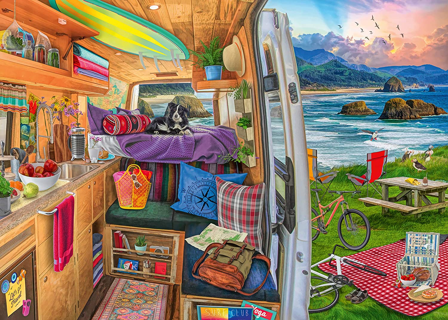 Buy Ravensburger Rig Views 1000pcs Puzzle | Yallatoys.com