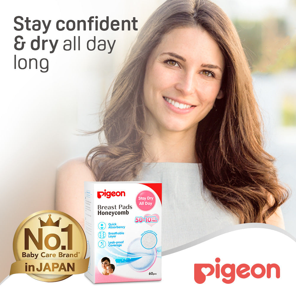 Pigeon Breast Pad Honey Comb 60 Pcs/Box Pigeon Yallatoys