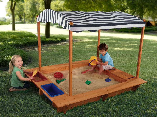 Buy Kidkraft Outdoor Sandbox with Canopy | Yallatoys.com