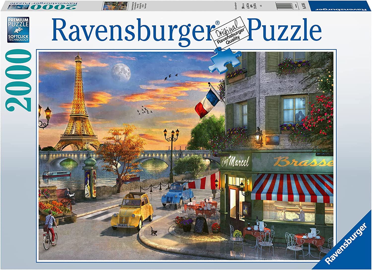 Buy Ravensburger Paris Sunset 2000pcs Jigsaw Puzzle | Yallatoys.com