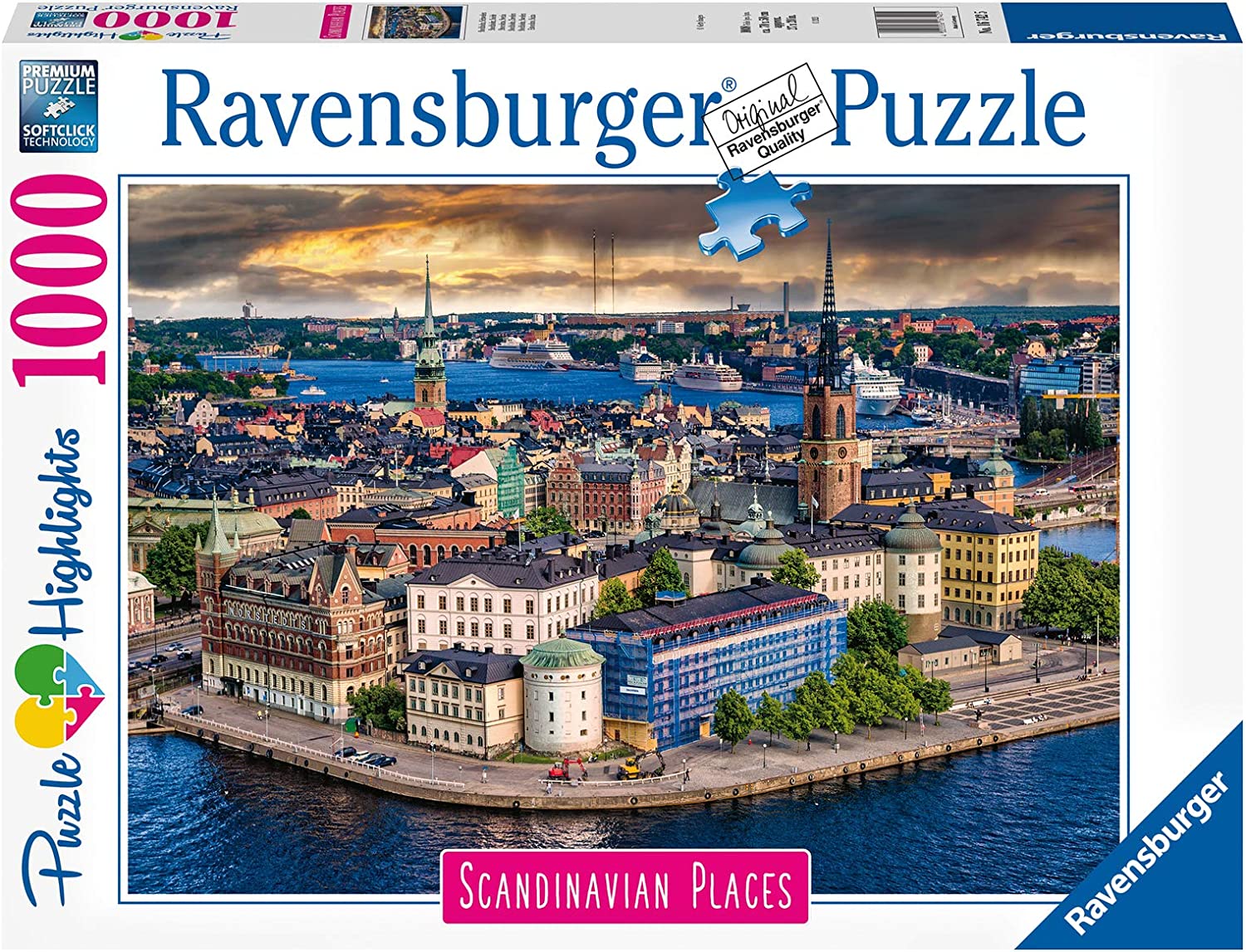 Buy Ravensburger Stoccolma Sweden 1000pcs Puzzle | Yallatoys.com