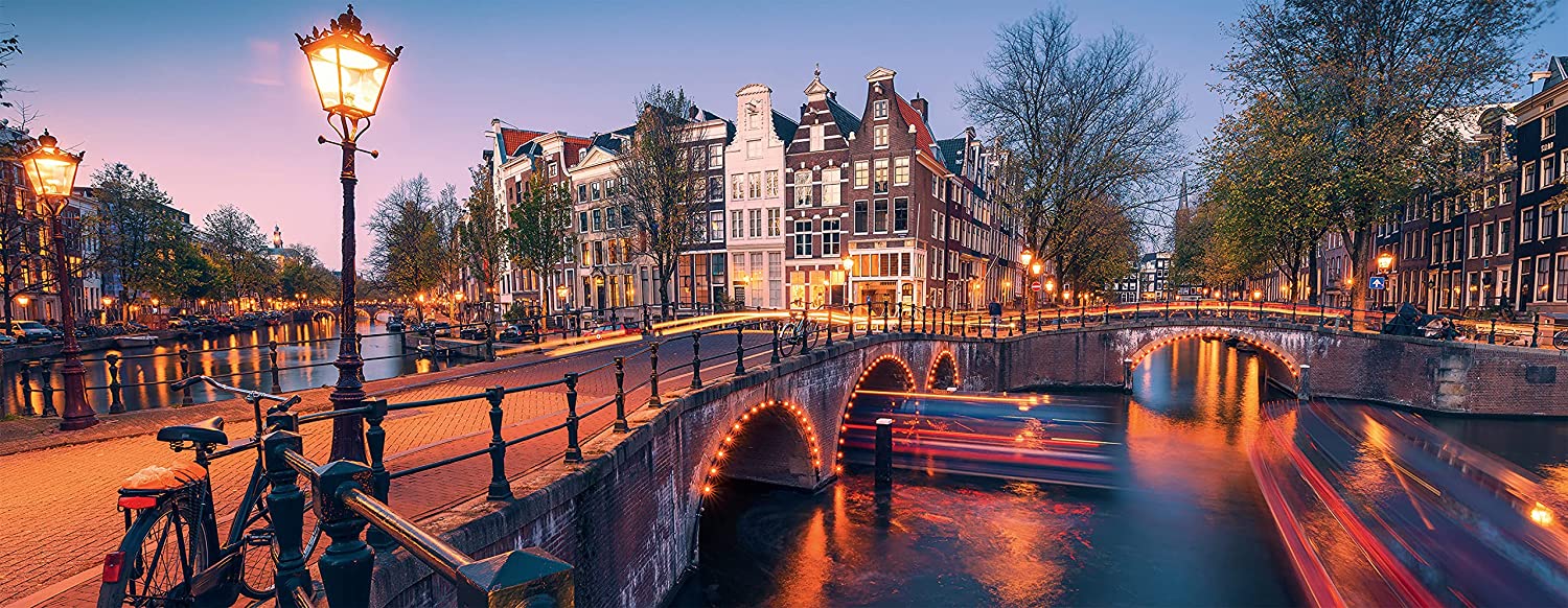 Buy Ravensburger Evening in Amsterdam 1000pcs Puzzle | Yallatoys.com