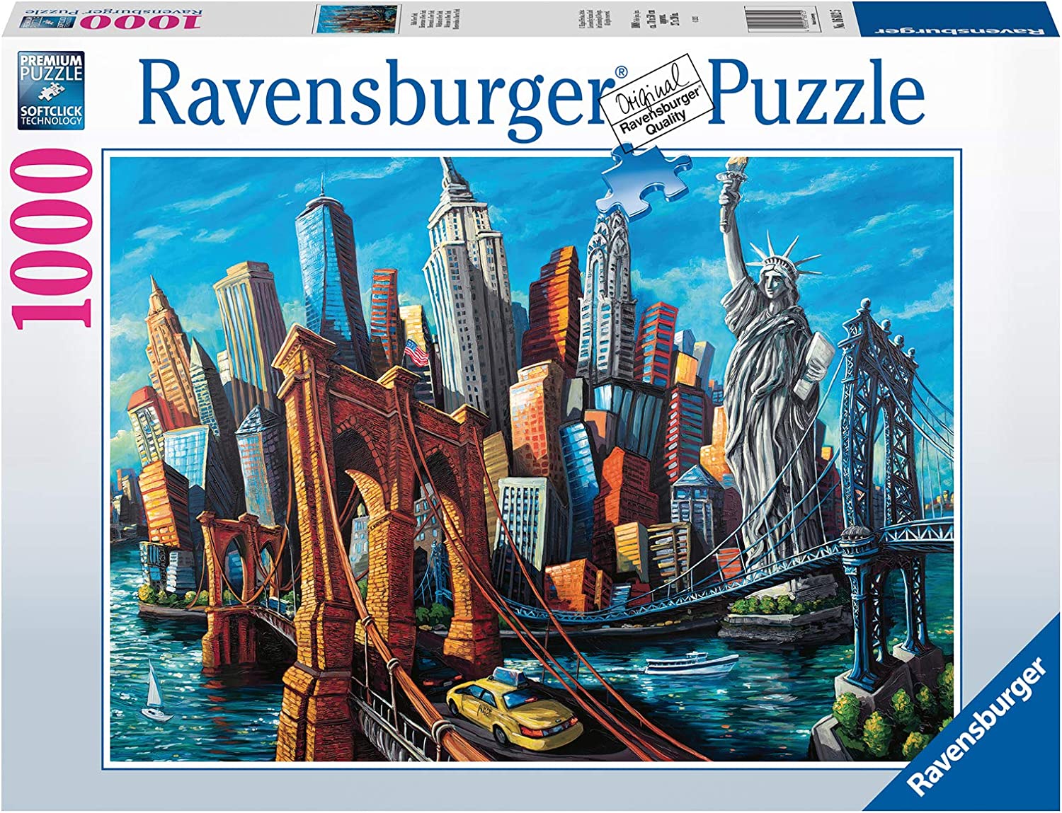 Buy Ravensburger Welcome to New York 1000pcs Jigsaw Puzzle | Yallatoys.com