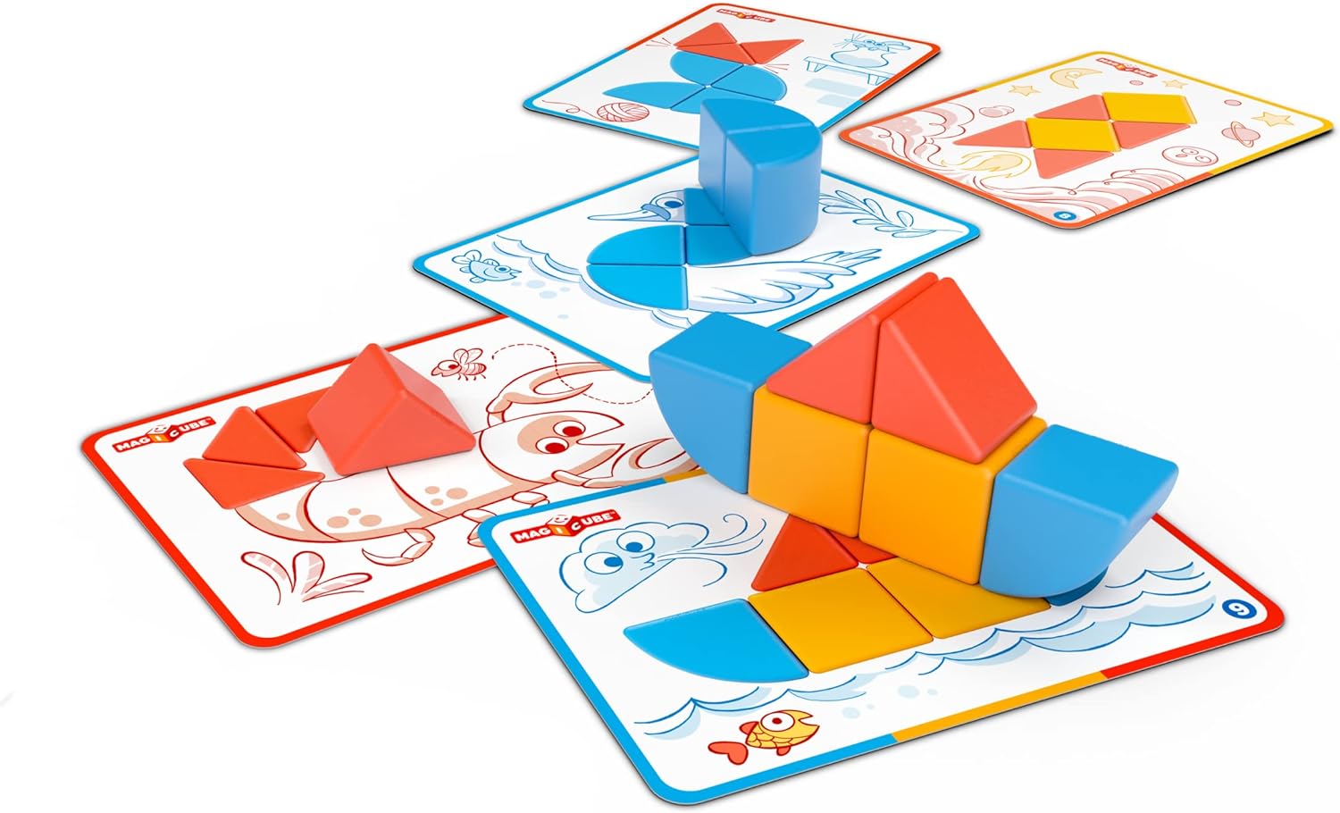 16 Piece Magnetic Cube Set