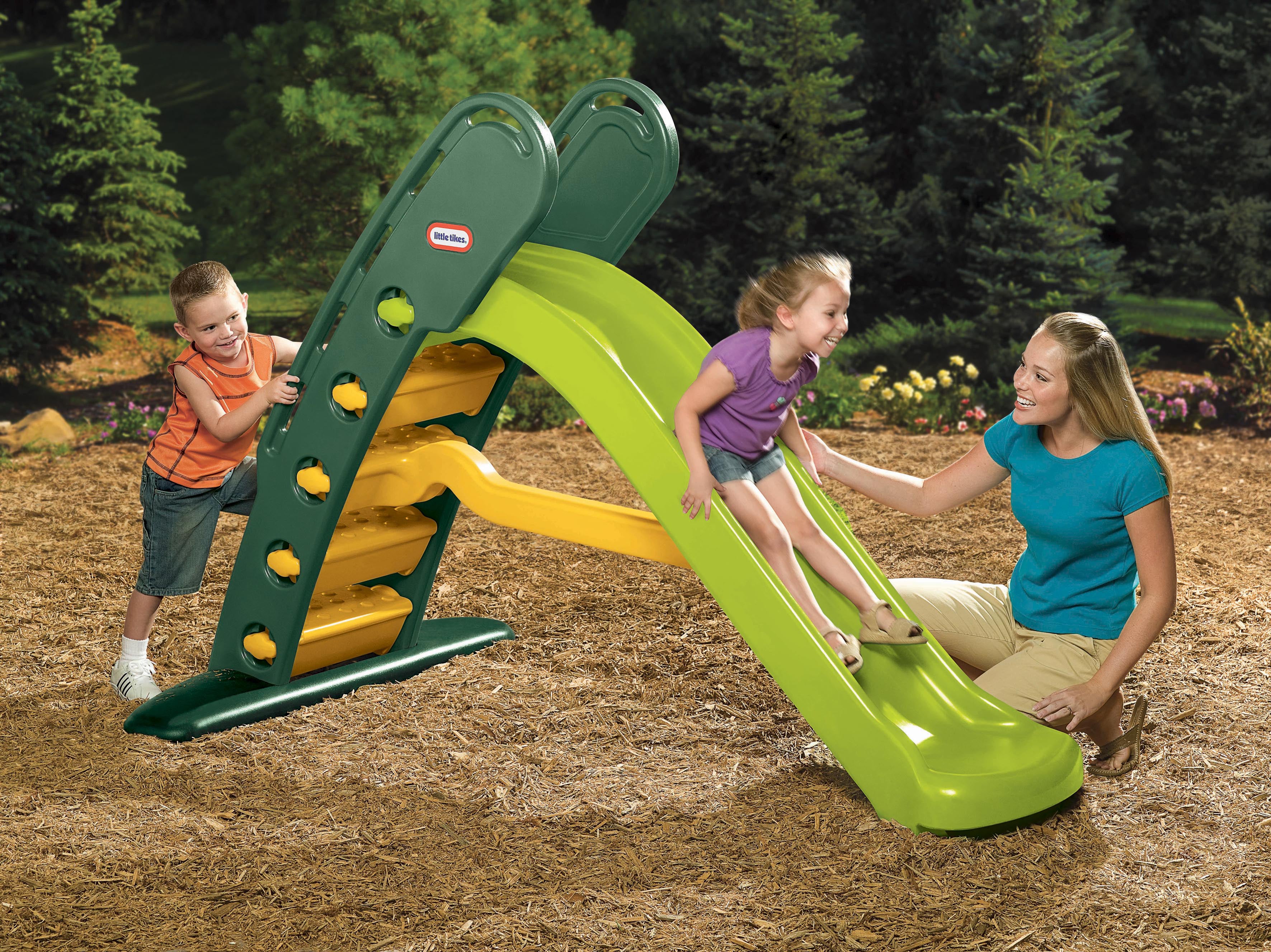 Buy Little Tikes Easy Store Giant Slide Evergreen | Yallatoys.com