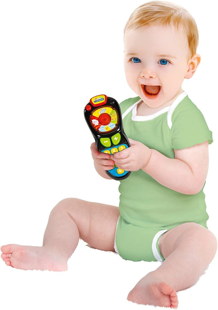 Buy Clementoni Baby Remote Controller Electronic TV Remote, Multicoloured | Yallatoys.com