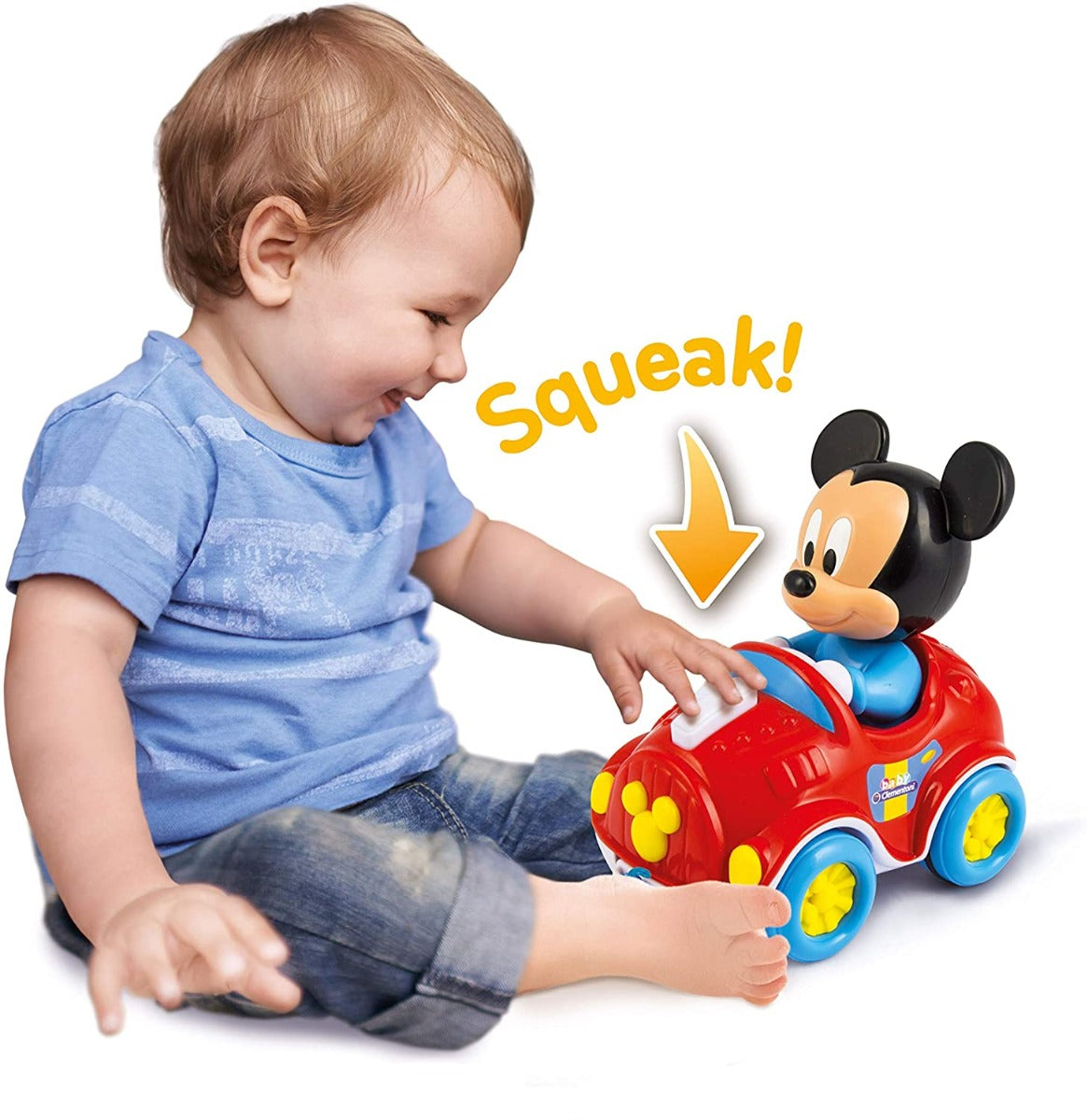 Buy Disney Baby Mickey Pull Along Car | Yallatoys.com
