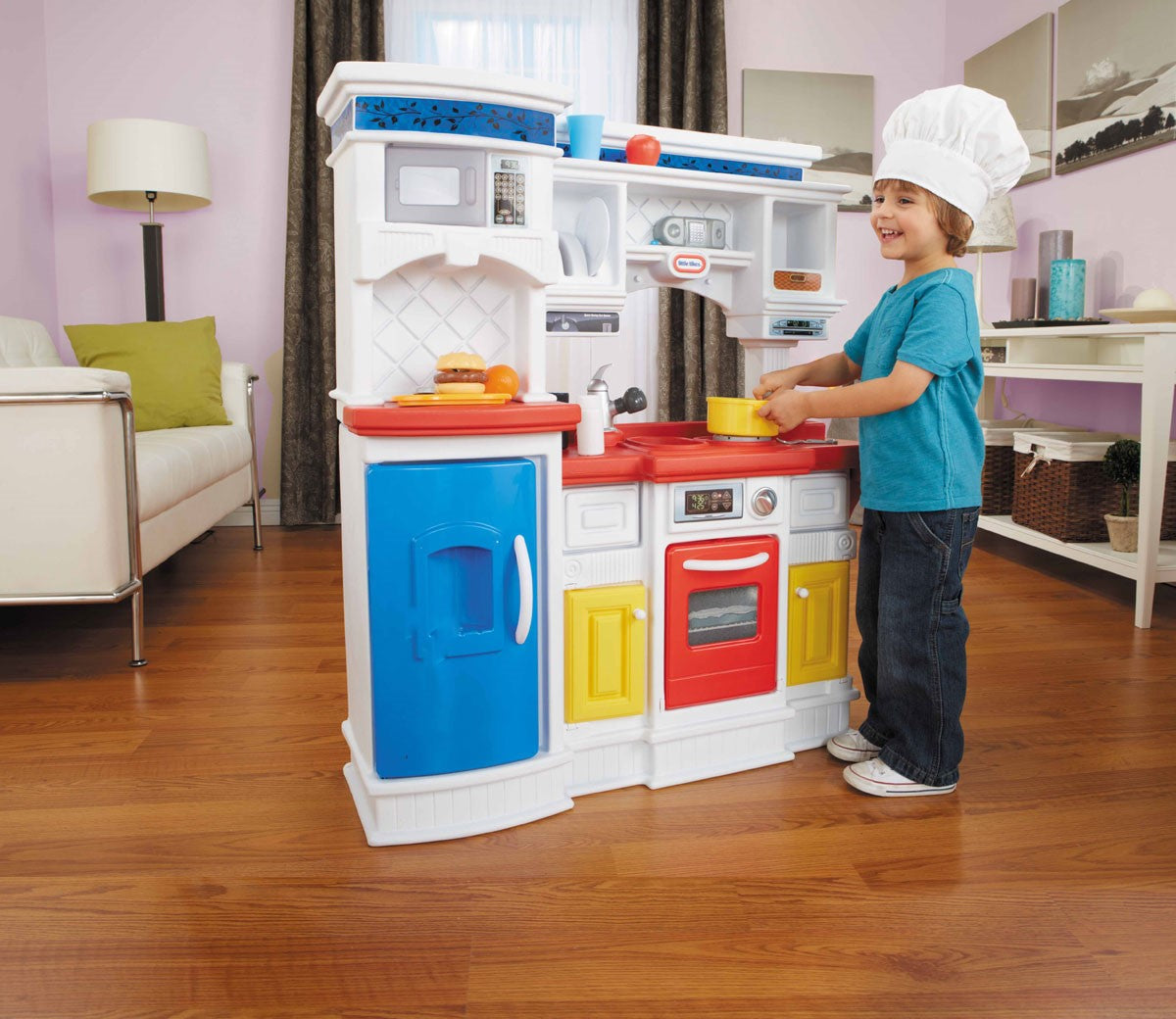 Buy Little Tike Gourmet Prep 'N Serve Kitchen-Primary | Yallatoys.com