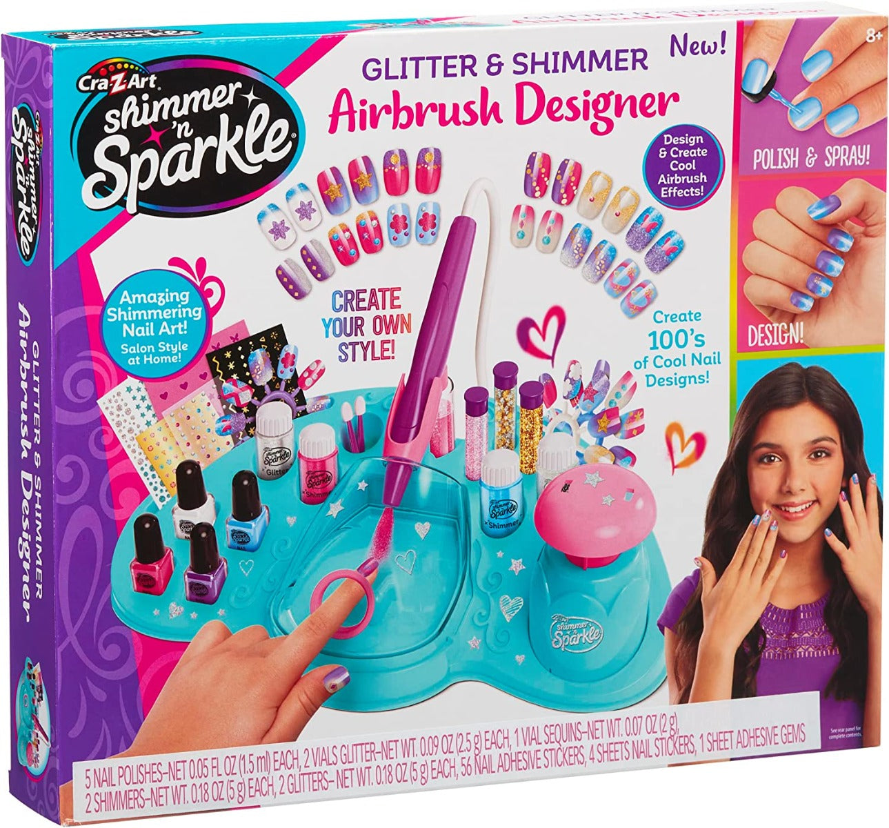 Buy Shimmer N Sparkle Glitter & Shimmer Airbrush Designer | Yallatoys.com