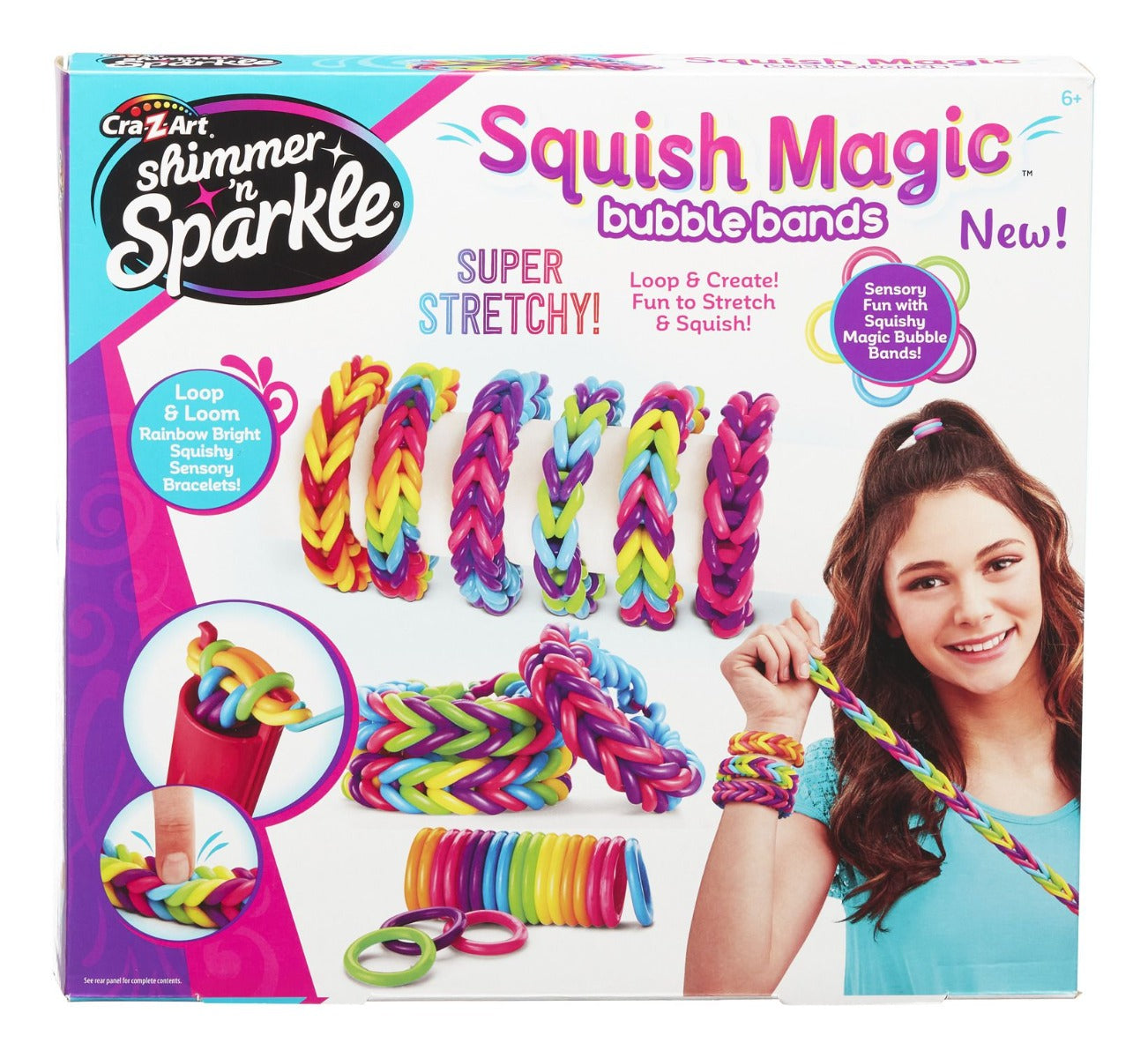 Buy Shimmer N Sparkle Squish Magic Bubble Bands | Yallatoys.com