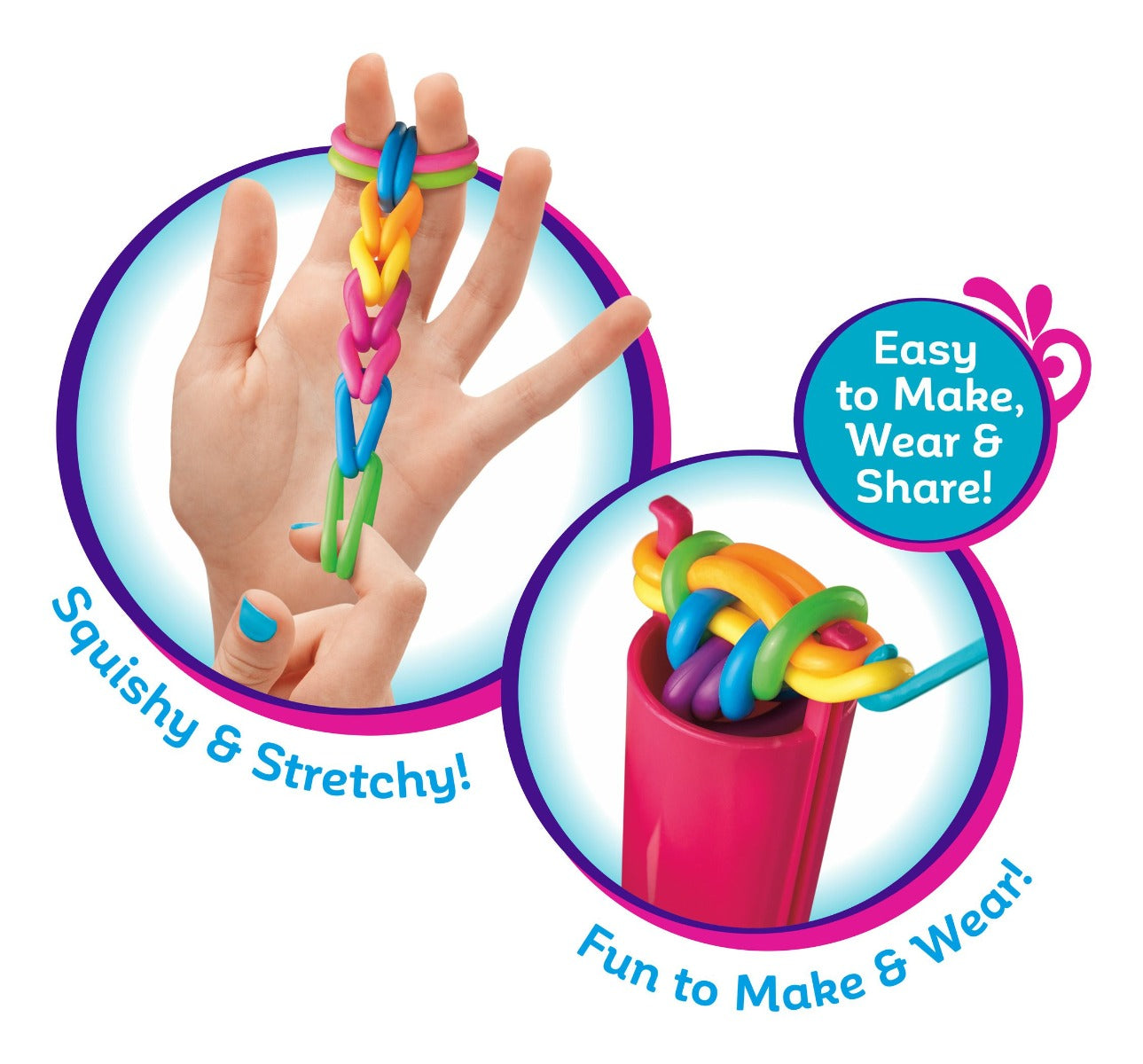 Buy Shimmer N Sparkle Squish Magic Bubble Bands | Yallatoys.com