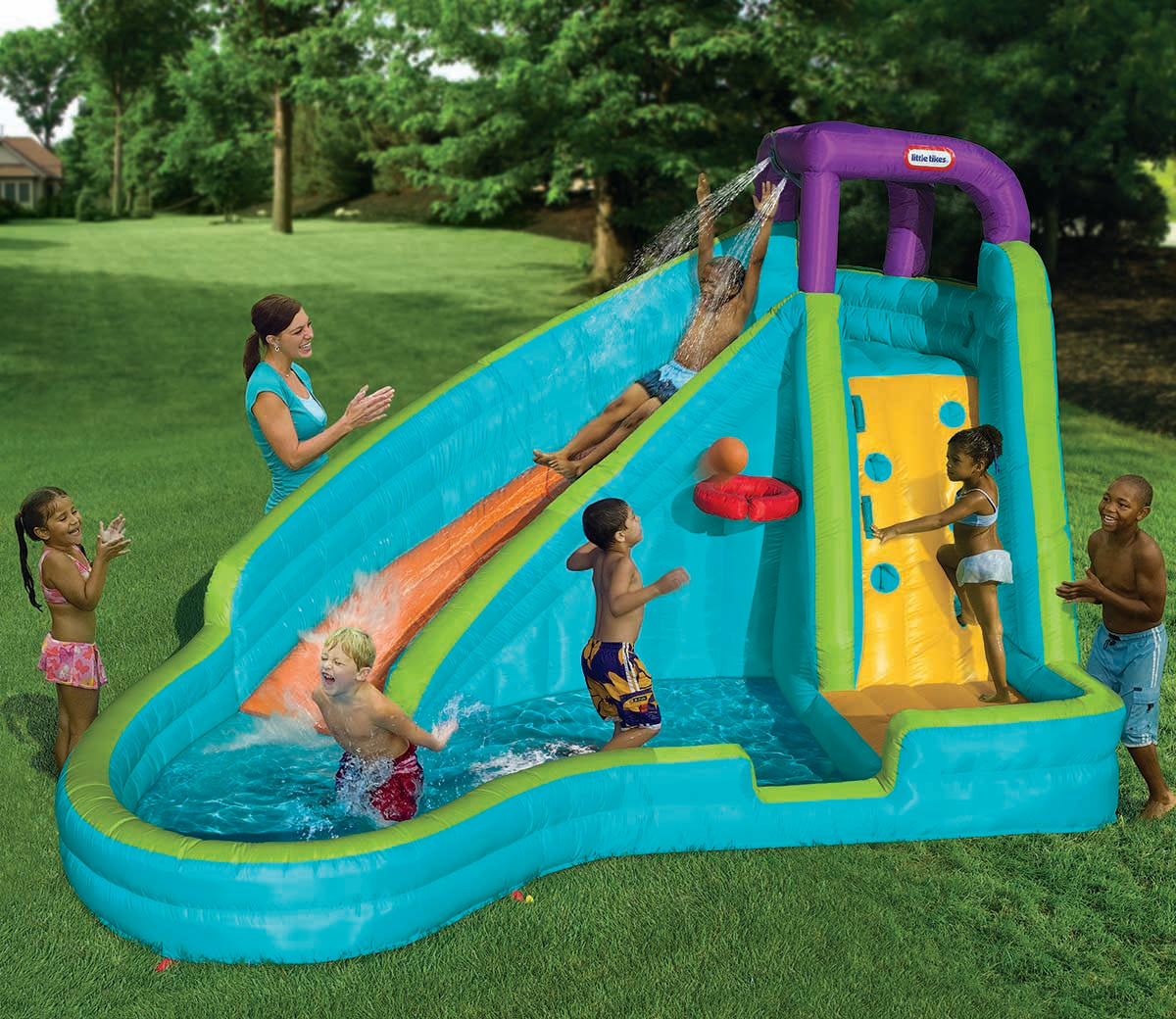 Buy Little Tikes Slam N Curve Slide | Yallatoys.com