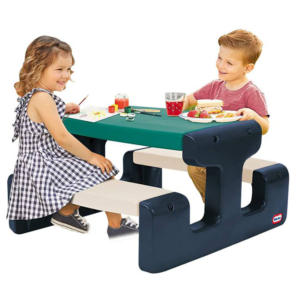Buy Little Tikes Junior Picnic Table Blue | Yallatoys.com