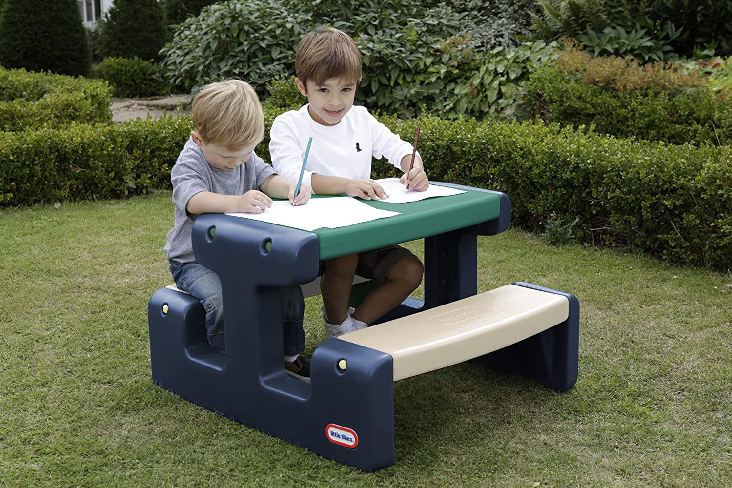 Buy Little Tikes Junior Picnic Table Blue | Yallatoys.com