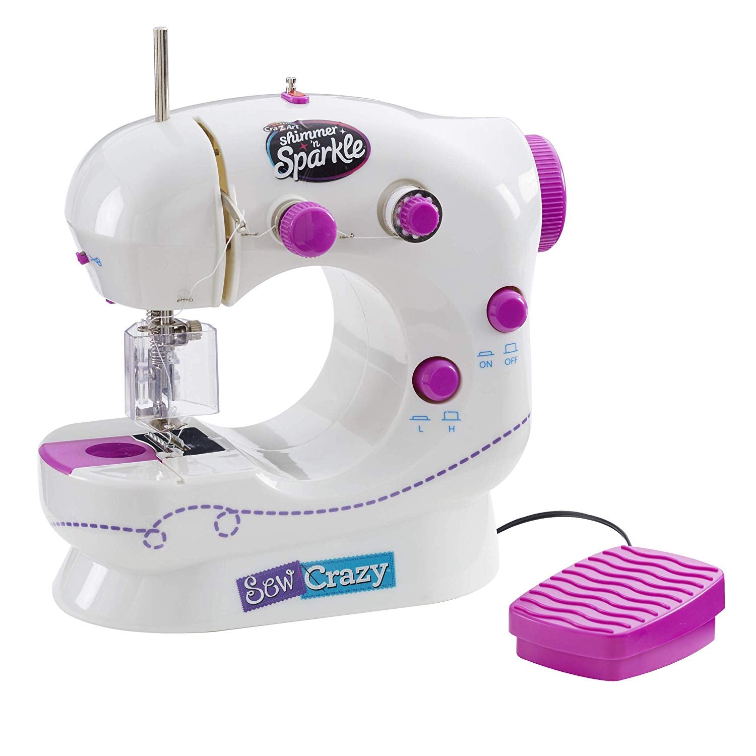 Buy Shimmer N Sparkle Sew Crazy Sewing Machine | Yallatoys.com