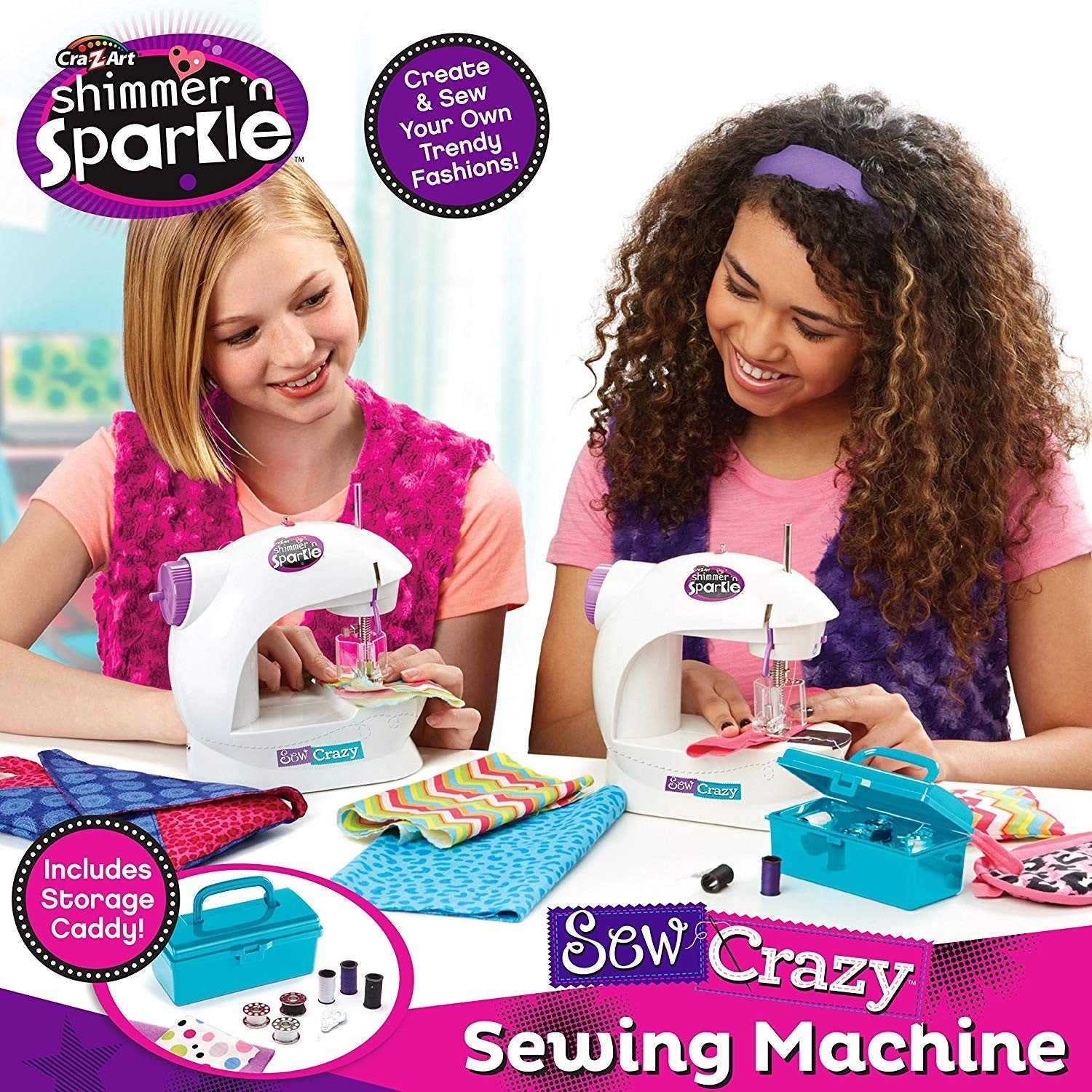 Buy Shimmer N Sparkle Sew Crazy Sewing Machine | Yallatoys.com