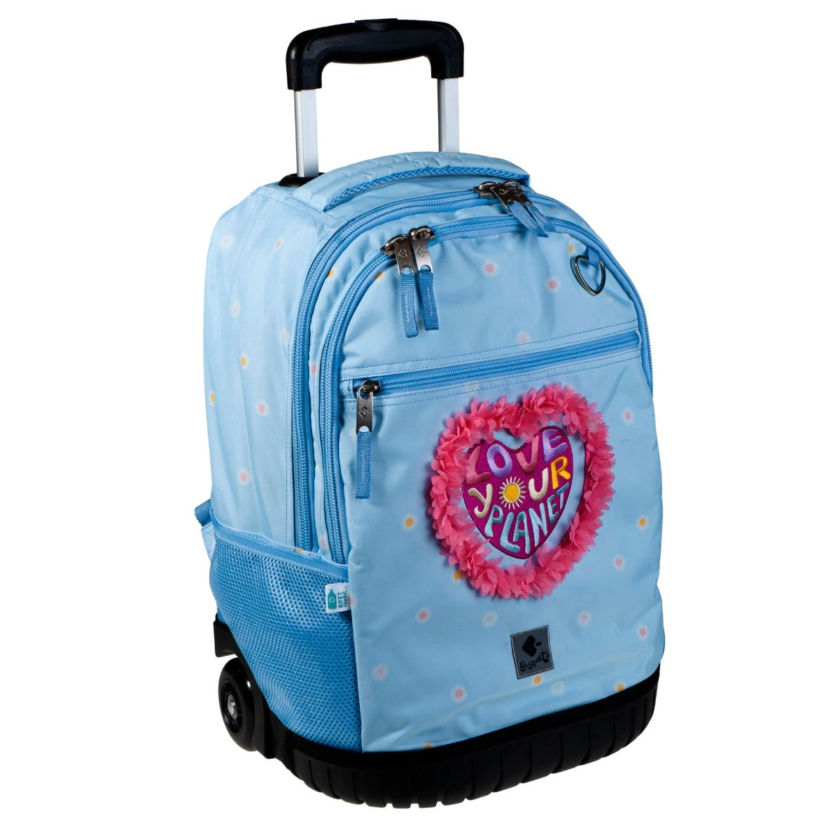 Buy Busquets Double Side 21inch Trolley Bag Love Planet | Yallatoys.com