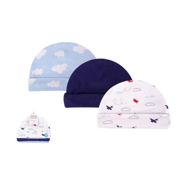 Hudson Baby  Cap 3Pcs Set - 3 Hudson Baby Yallatoys