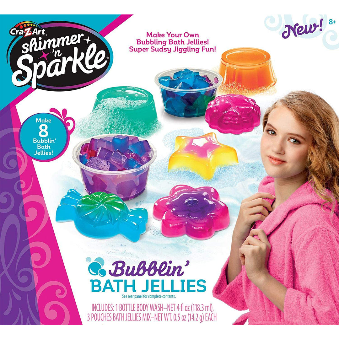 Buy Shimmer N Sparkle Scented Bubblin Bath Jellies | Yallatoys.com